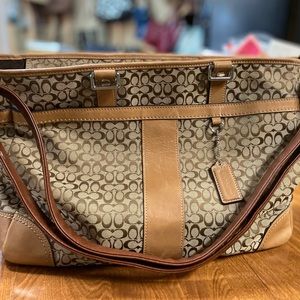 Big Signature Coach Bag